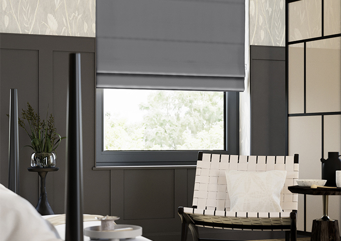 Panama, Grey - Roman Blind - Image 5